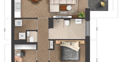 De Poort Van Leek Plattegrond 104